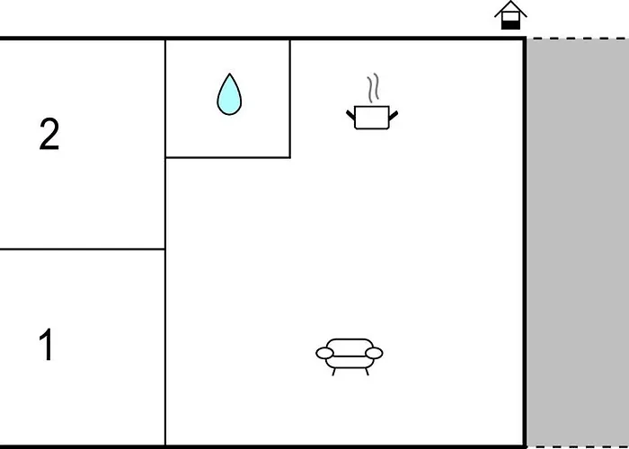 아파트 2 Bedroom Lovely In 시베니크